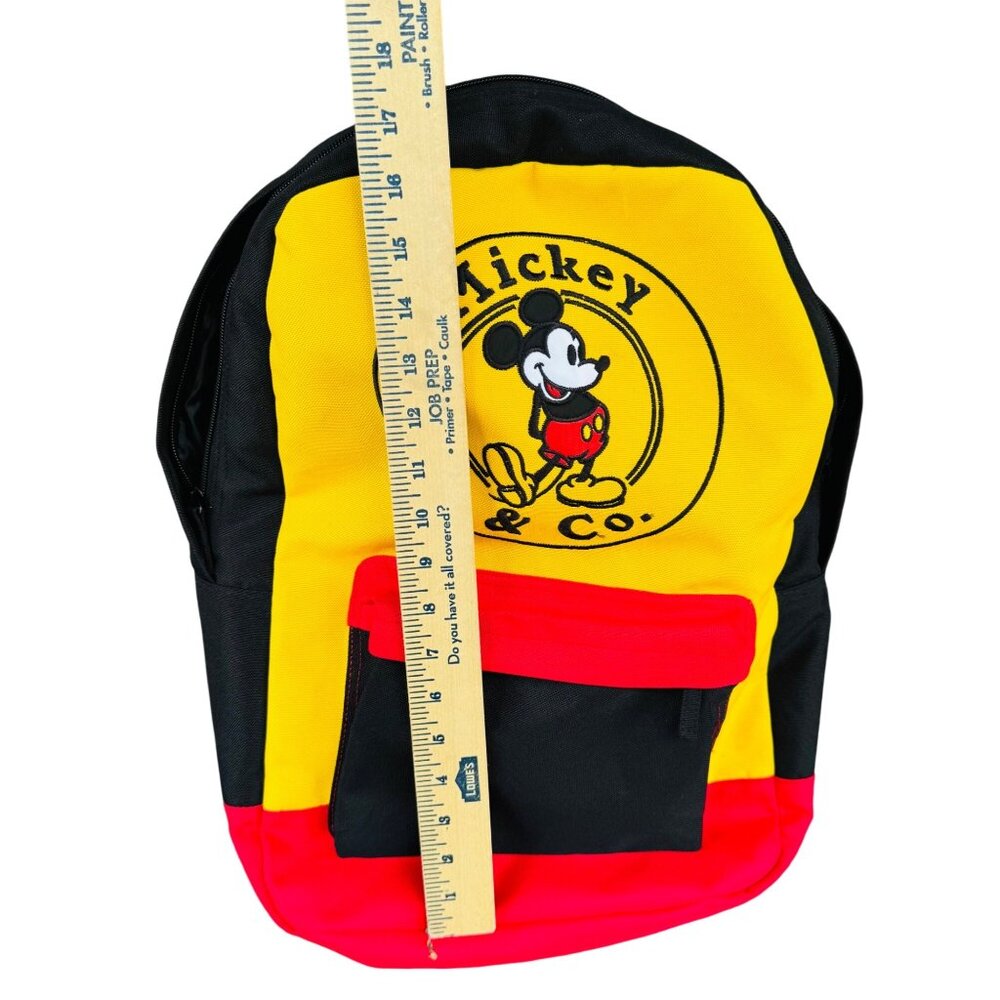 Mickey & Co. Backpack Yellow/Red/Black Disney Mickey Mouse Design - Picture 7 of 8